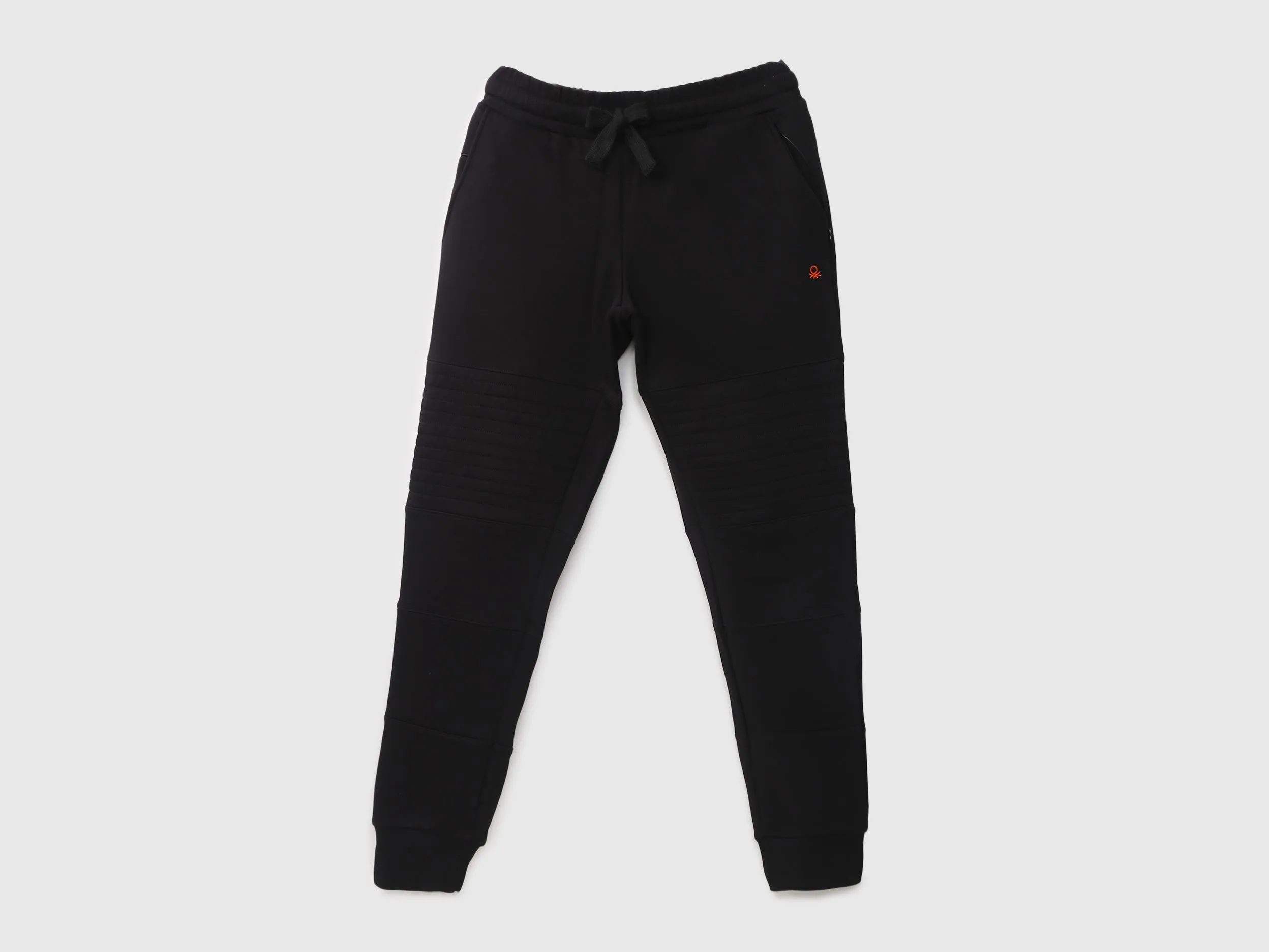 Men Black Solid Regular Joggers