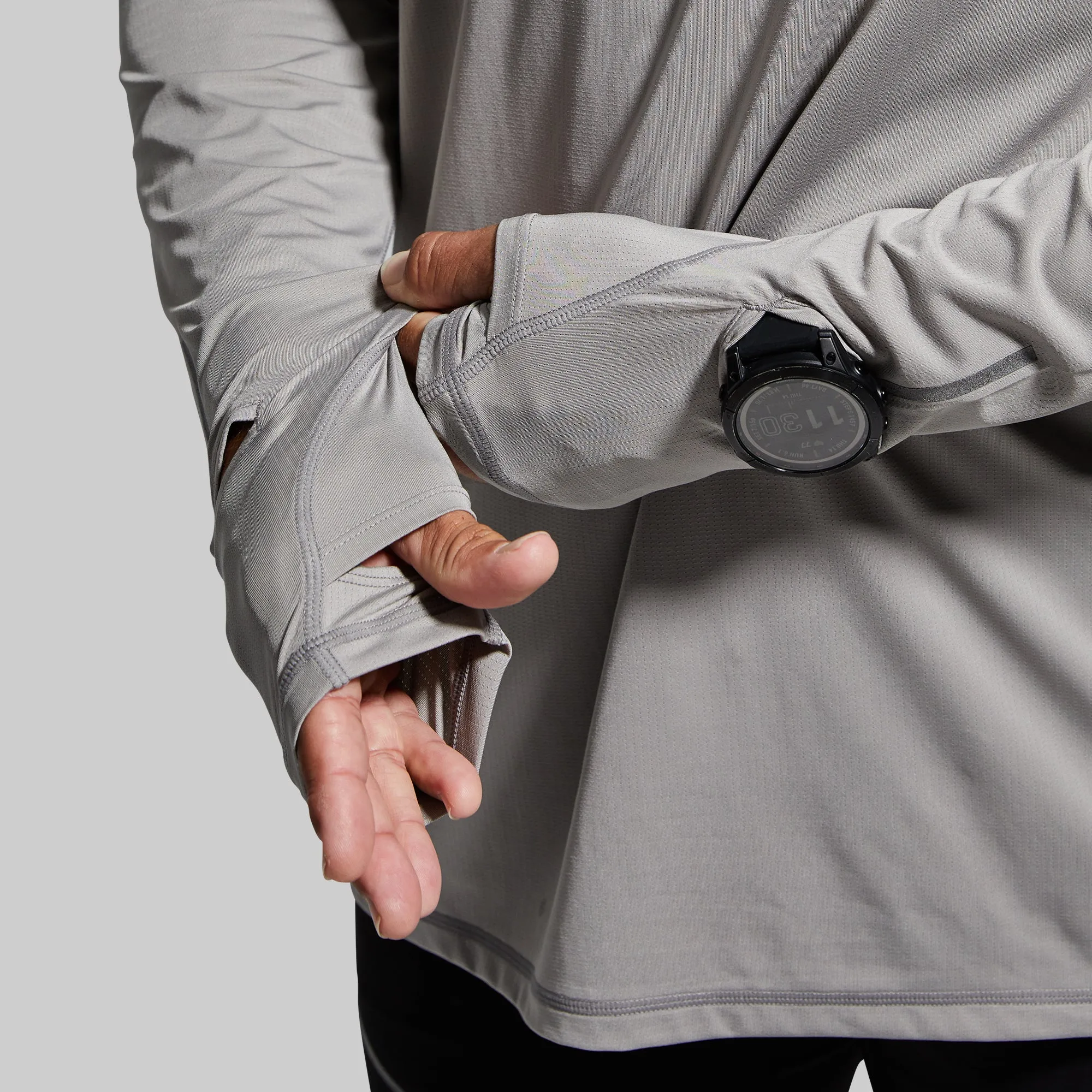 Men's Endurance Long Sleeve Shirt (Paloma Grey)