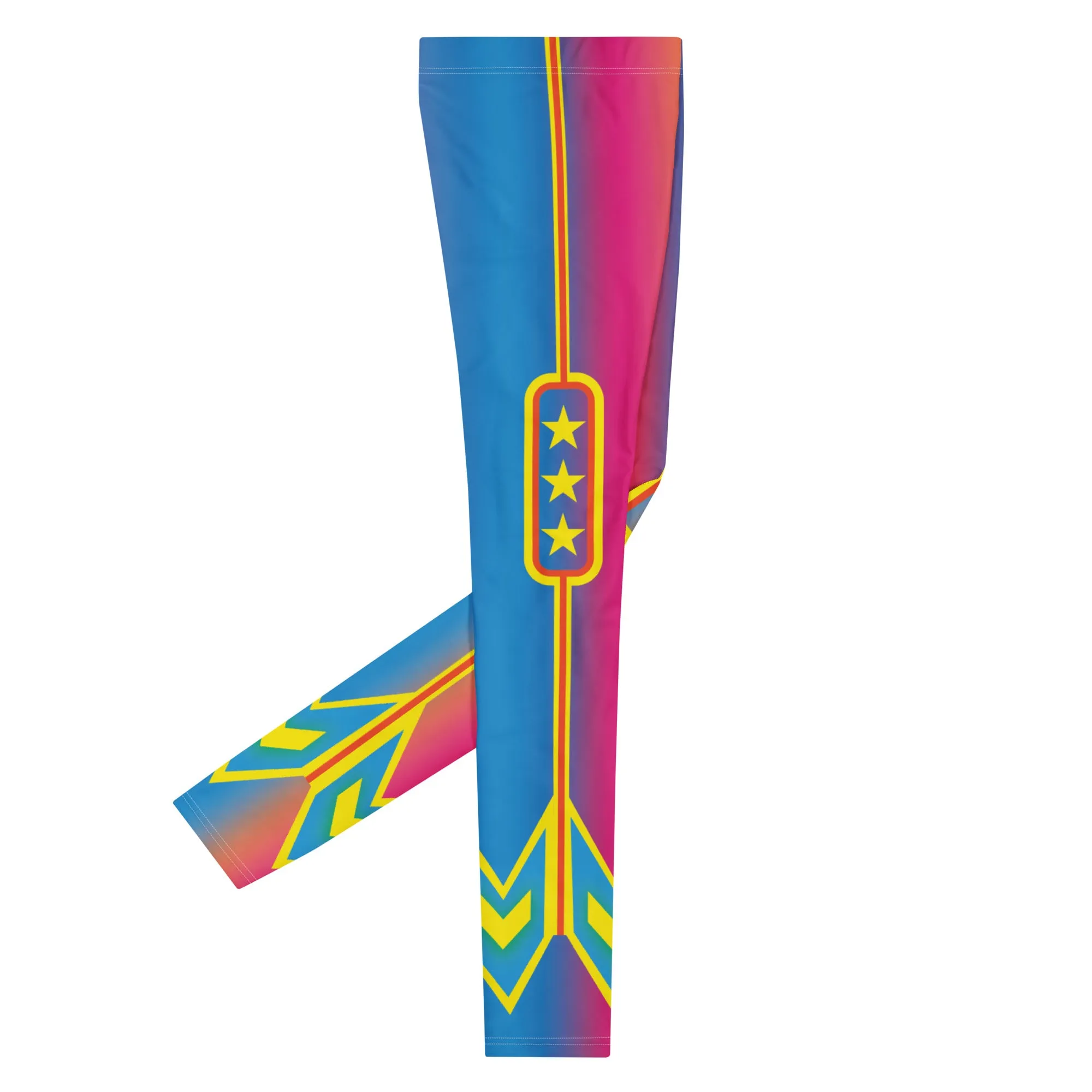 Mens Leggings, Luchador Slam