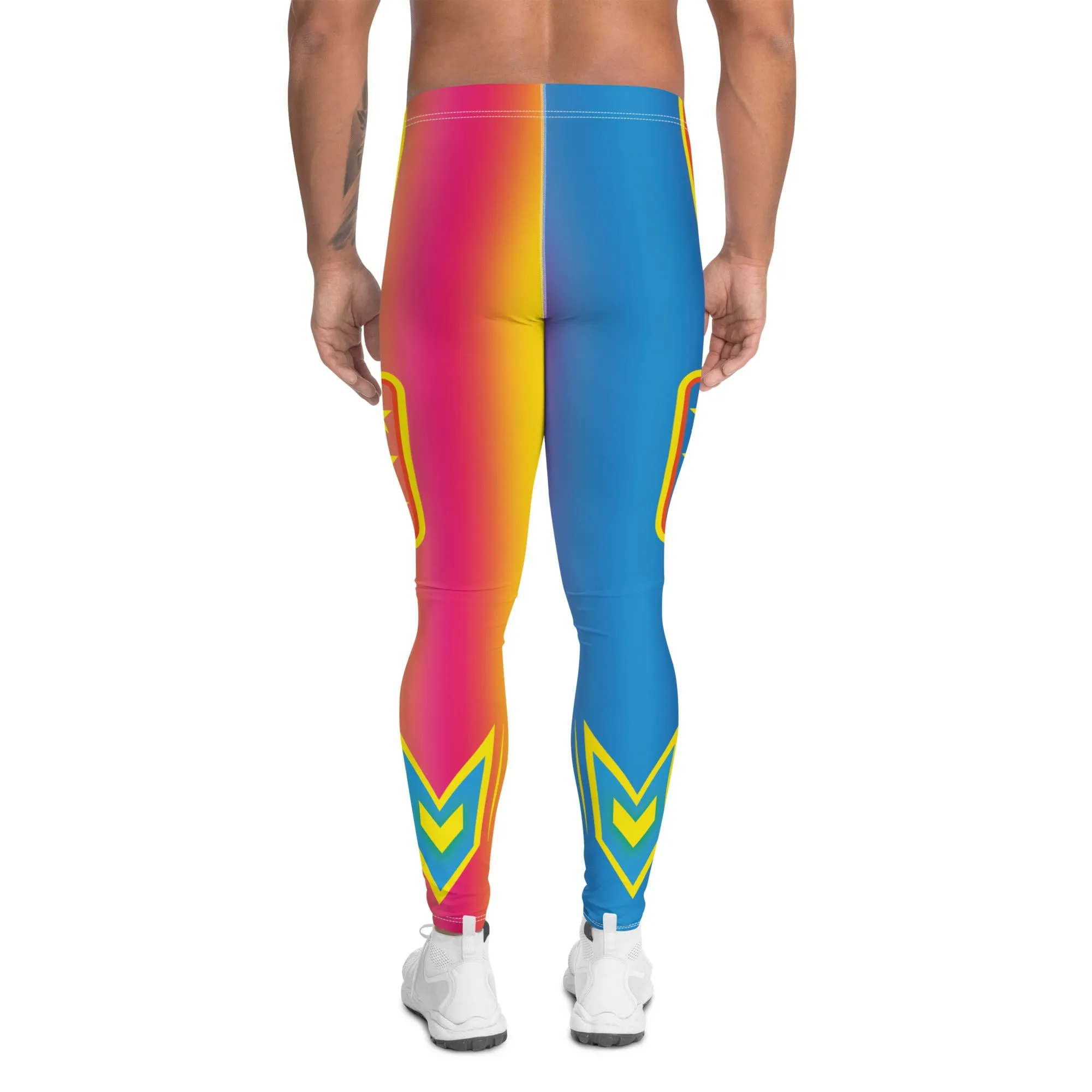 Mens Leggings, Luchador Slam