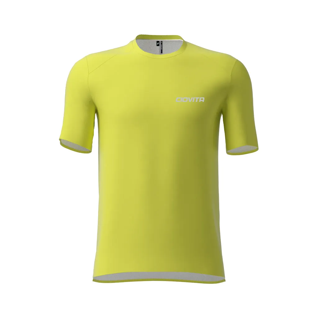 Men's Short Sleeve Tech Tee (Cyber Lime)