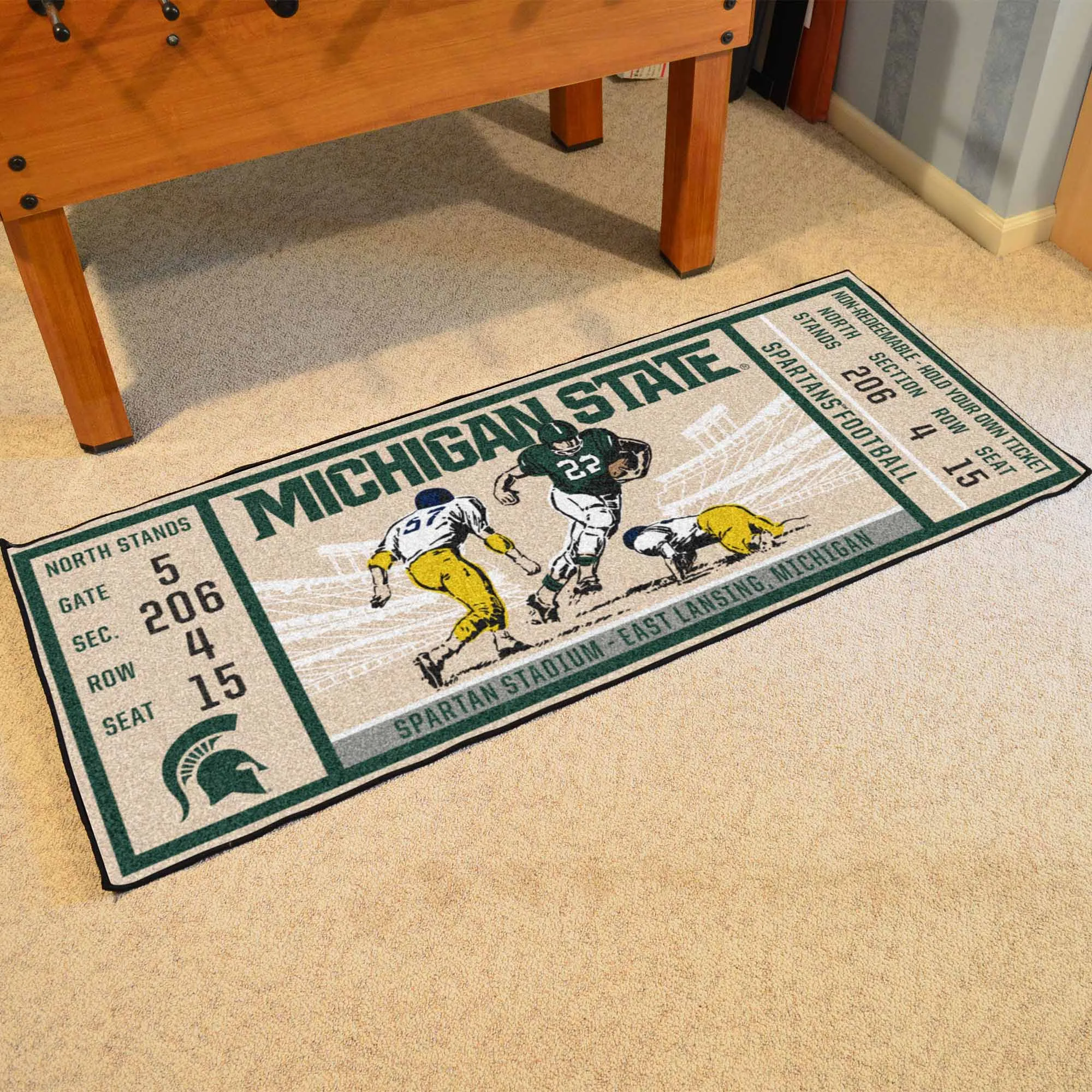Michigan State University Ticket Runner
