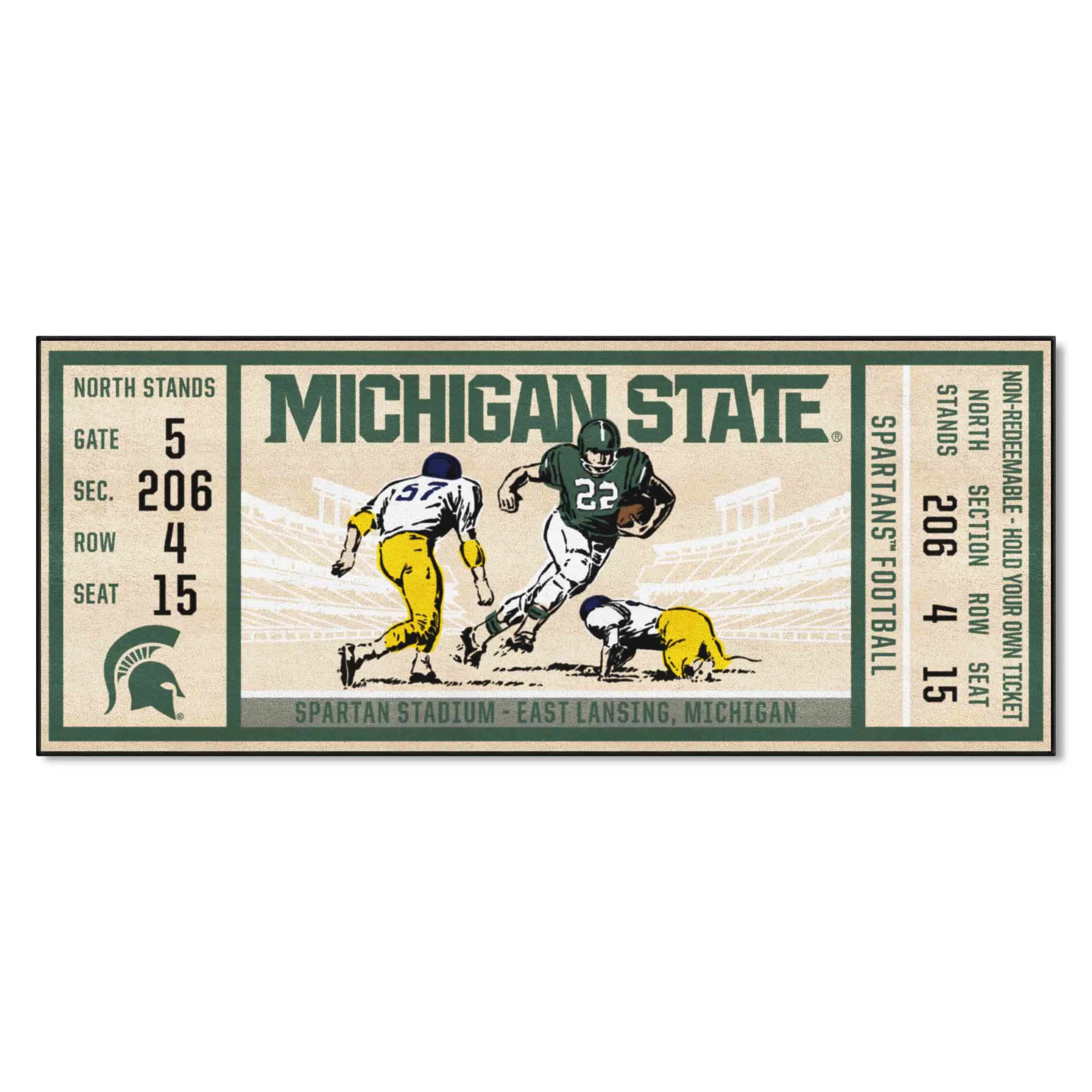 Michigan State University Ticket Runner
