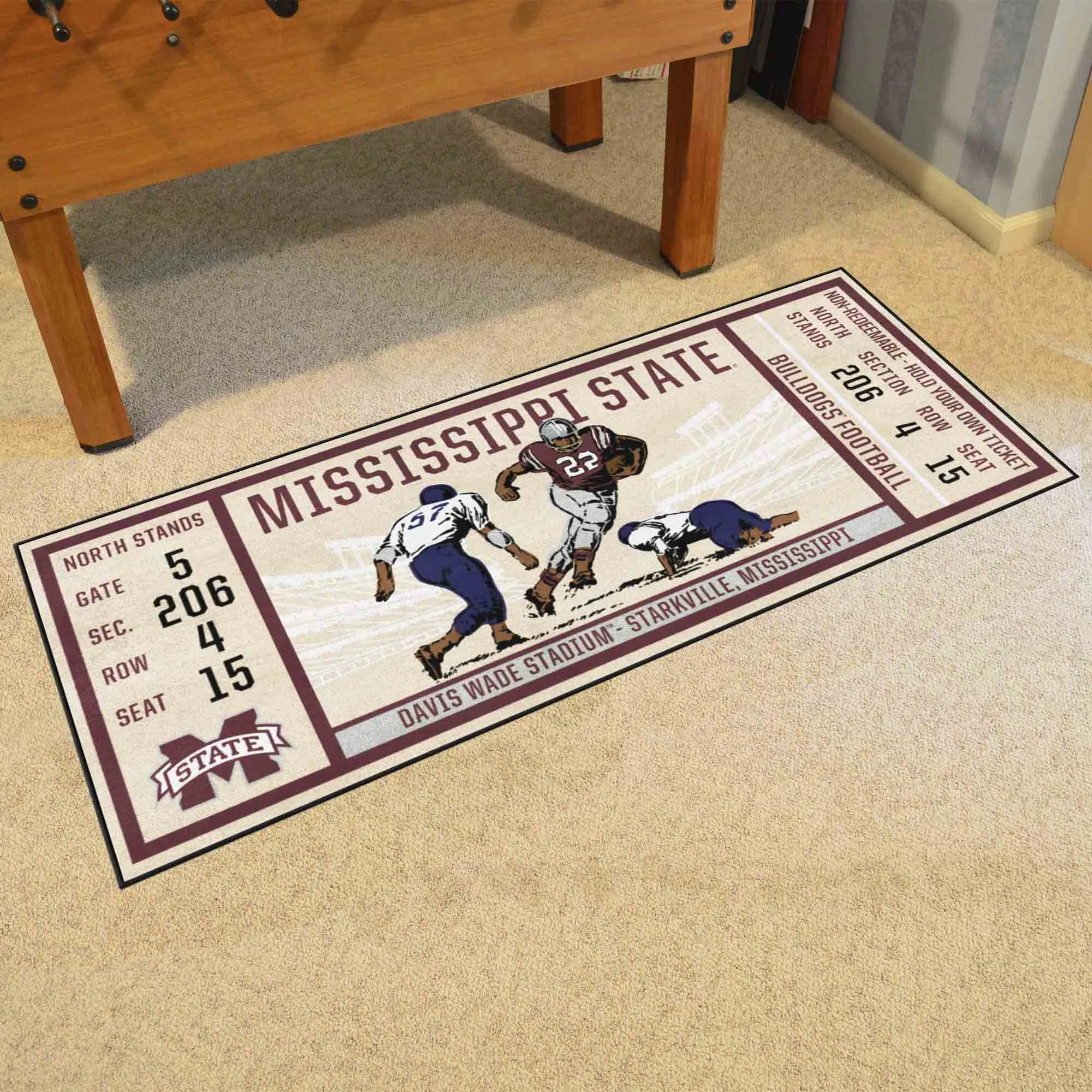 Mississippi State University Ticket Runner