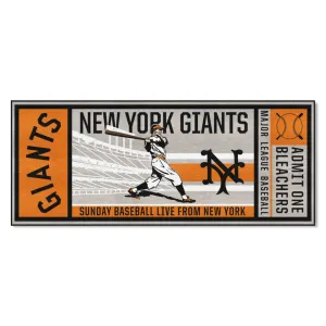 MLBCC ? New York Giants Ticket Runner