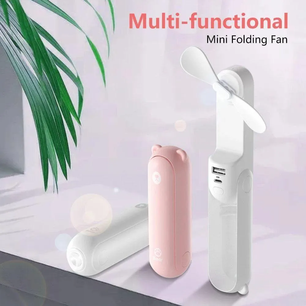 Multi-functional Mini Folding Fanv