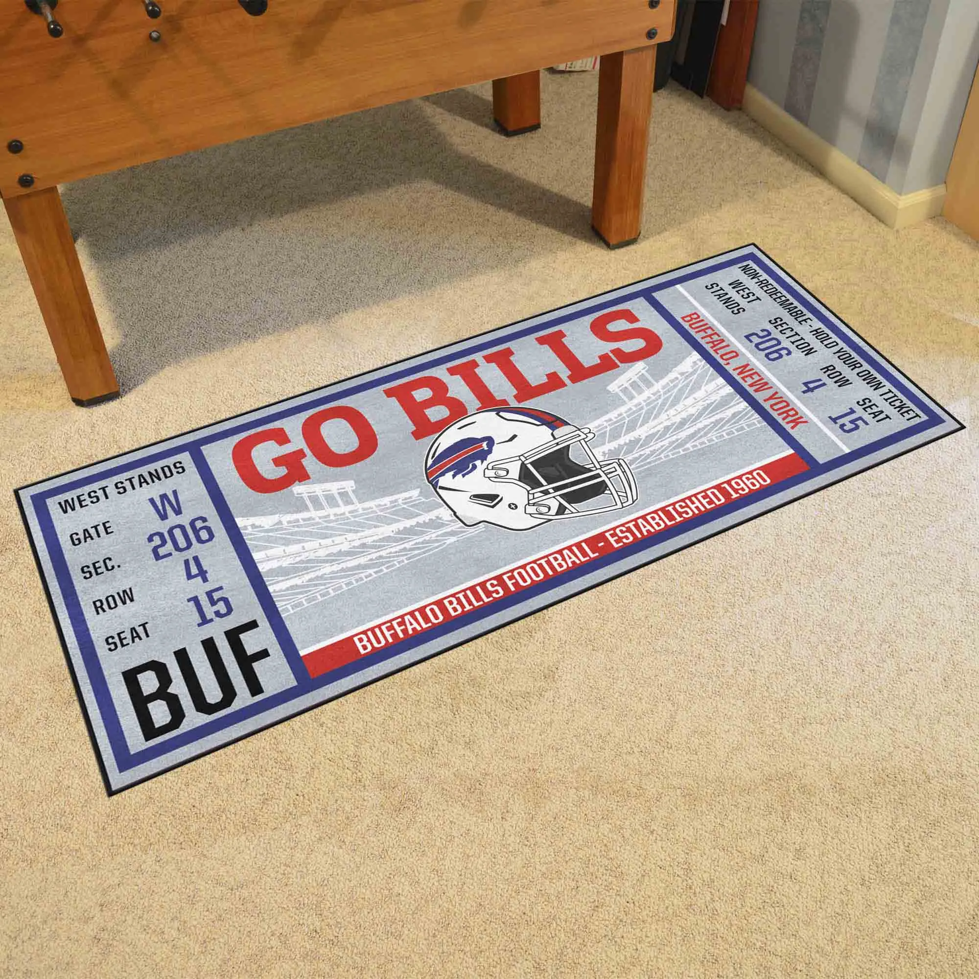 NFL - Buffalo Bills Ticket Runner