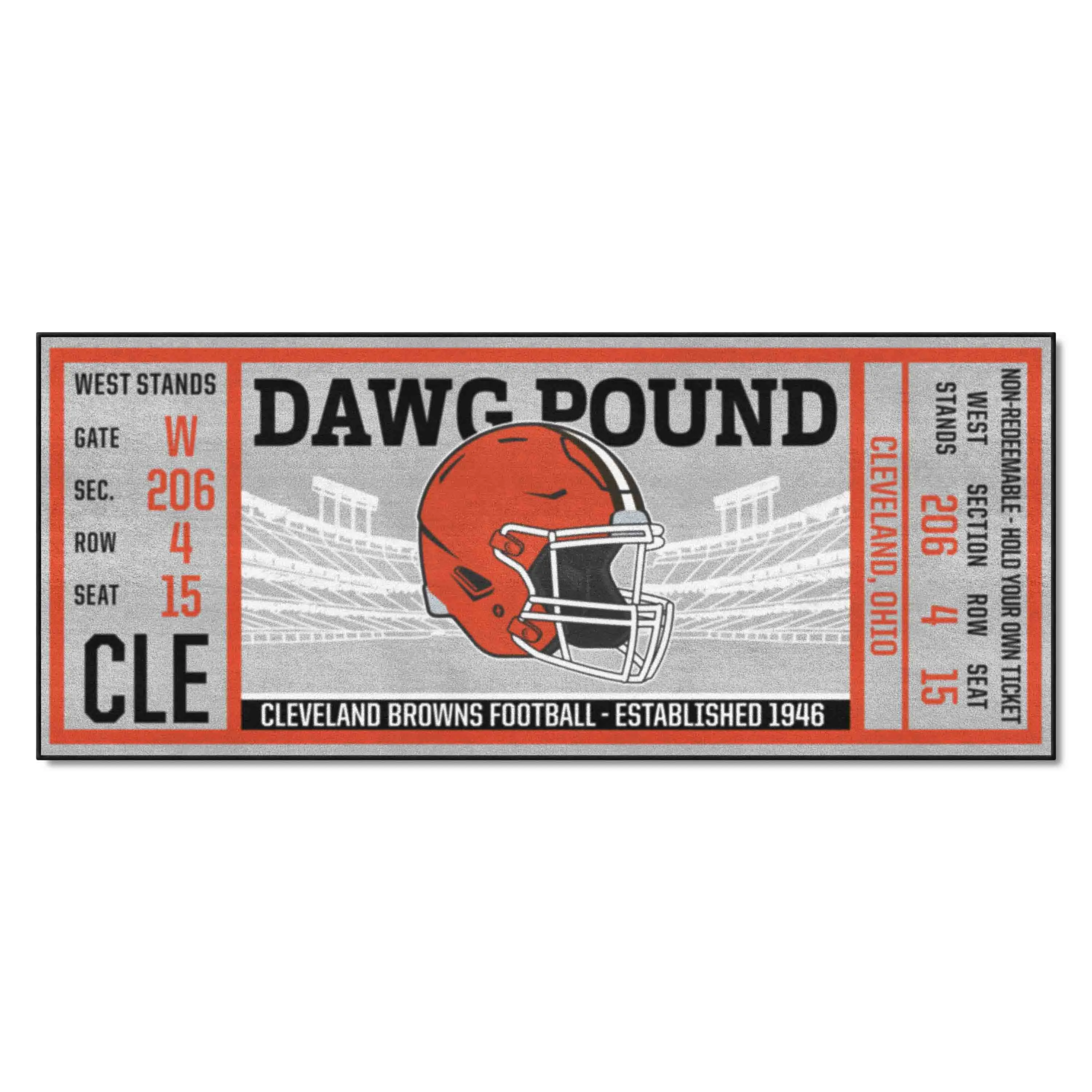 NFL - Cleveland Browns Ticket Runner