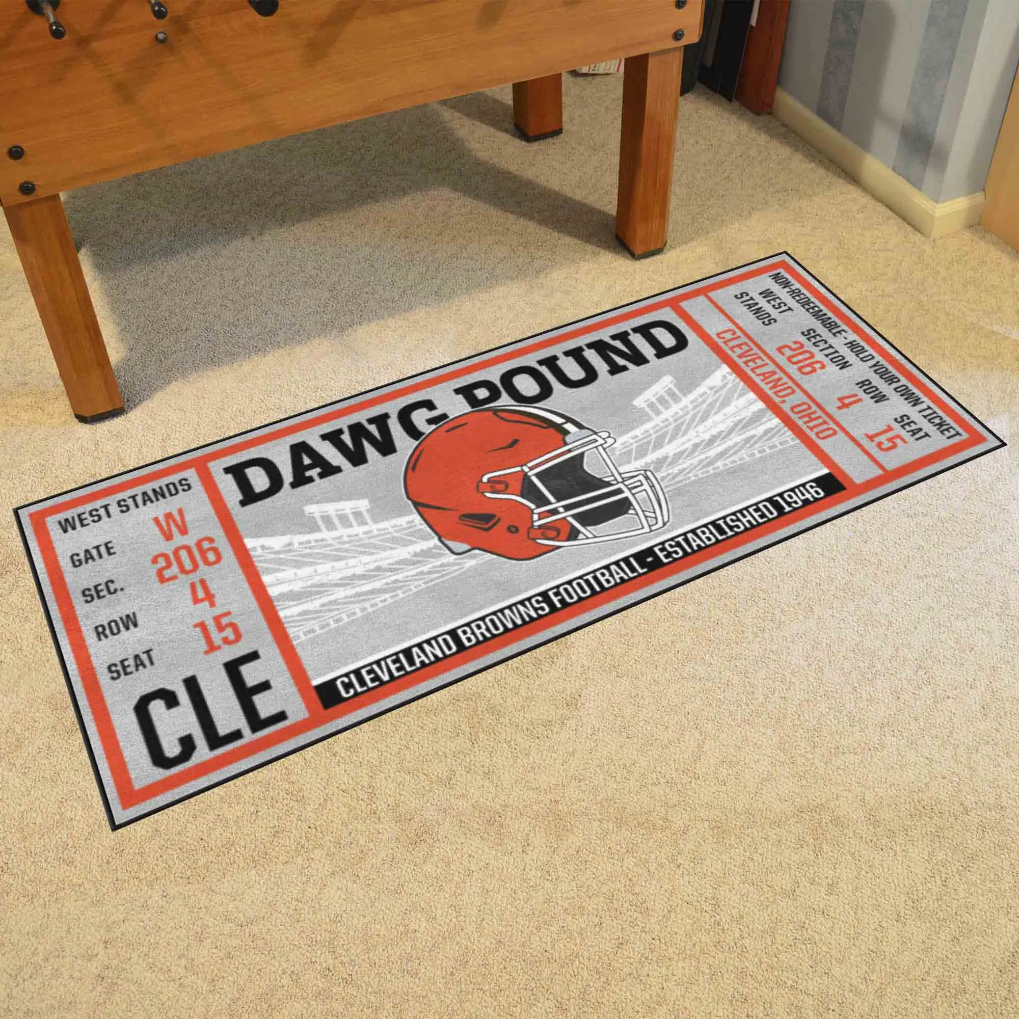 NFL - Cleveland Browns Ticket Runner