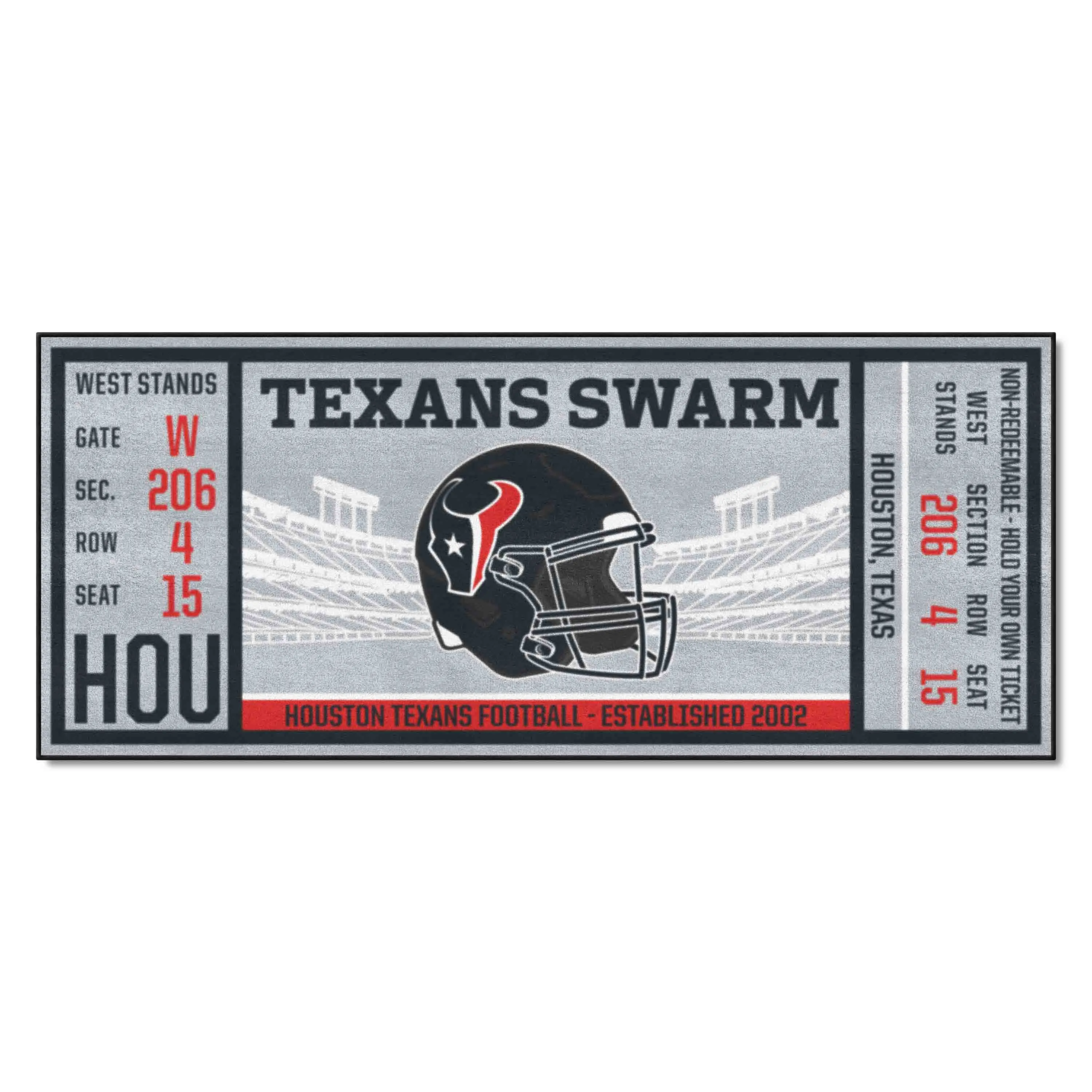 NFL - Houston Texans Ticket Runner