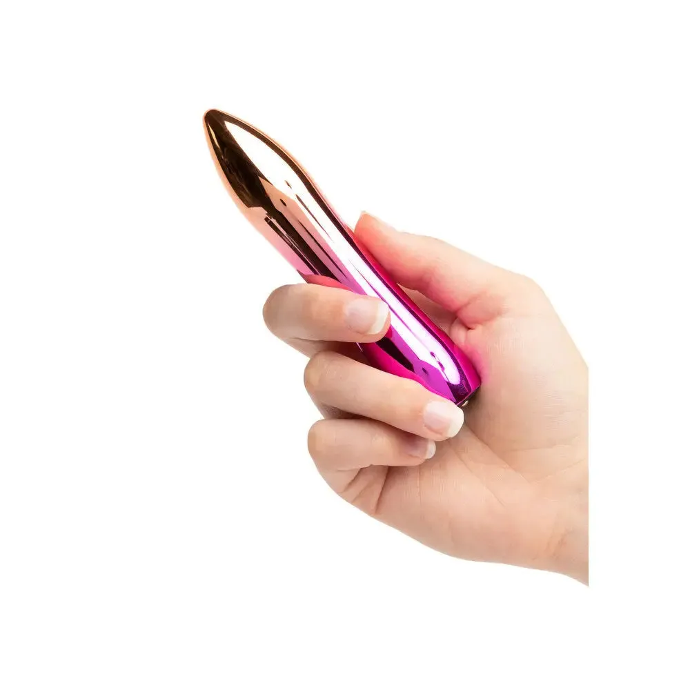 Nu Sensuelle Aluminium Pink Rechargeable Mini Bullet Vibrator