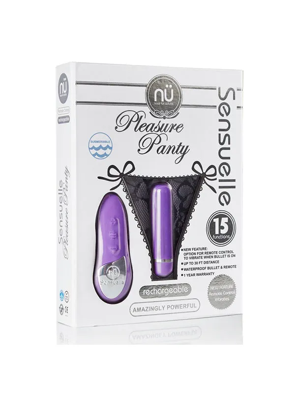 Nu Sensuelle Remote Controlled Pleasure Vibrating Panty