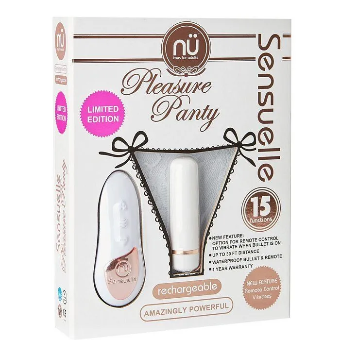 Nu Sensuelle Remote Controlled Pleasure Vibrating Panty