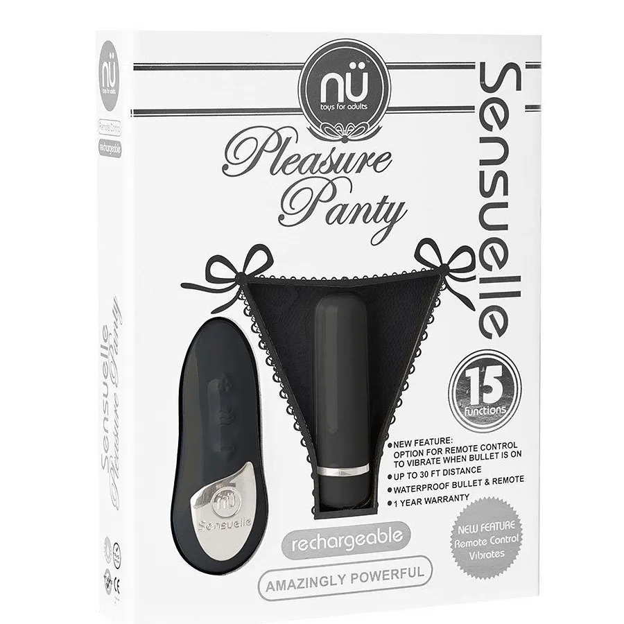 Nu Sensuelle Remote Controlled Pleasure Vibrating Panty