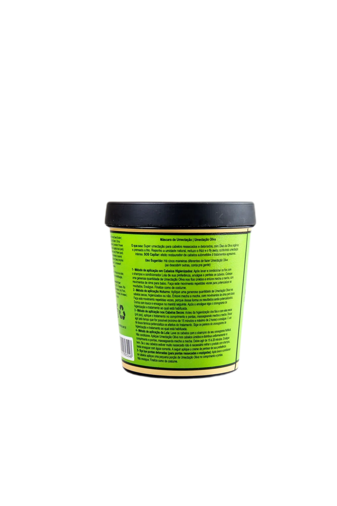 Nutrition Reconstruction Olive Wetting Humectation Mask 200g - Lola Cosmetics