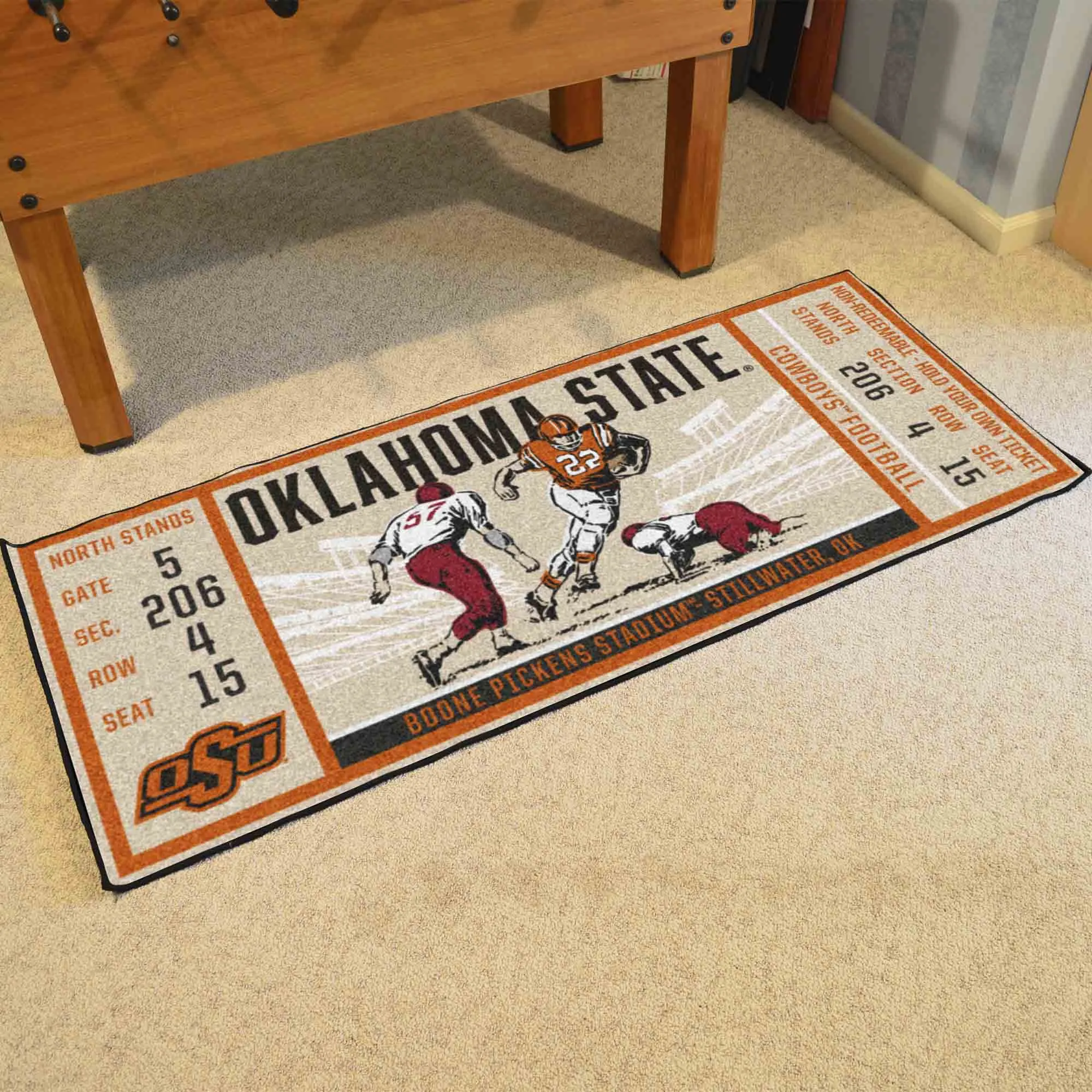 Oklahoma State University Ticket Runner