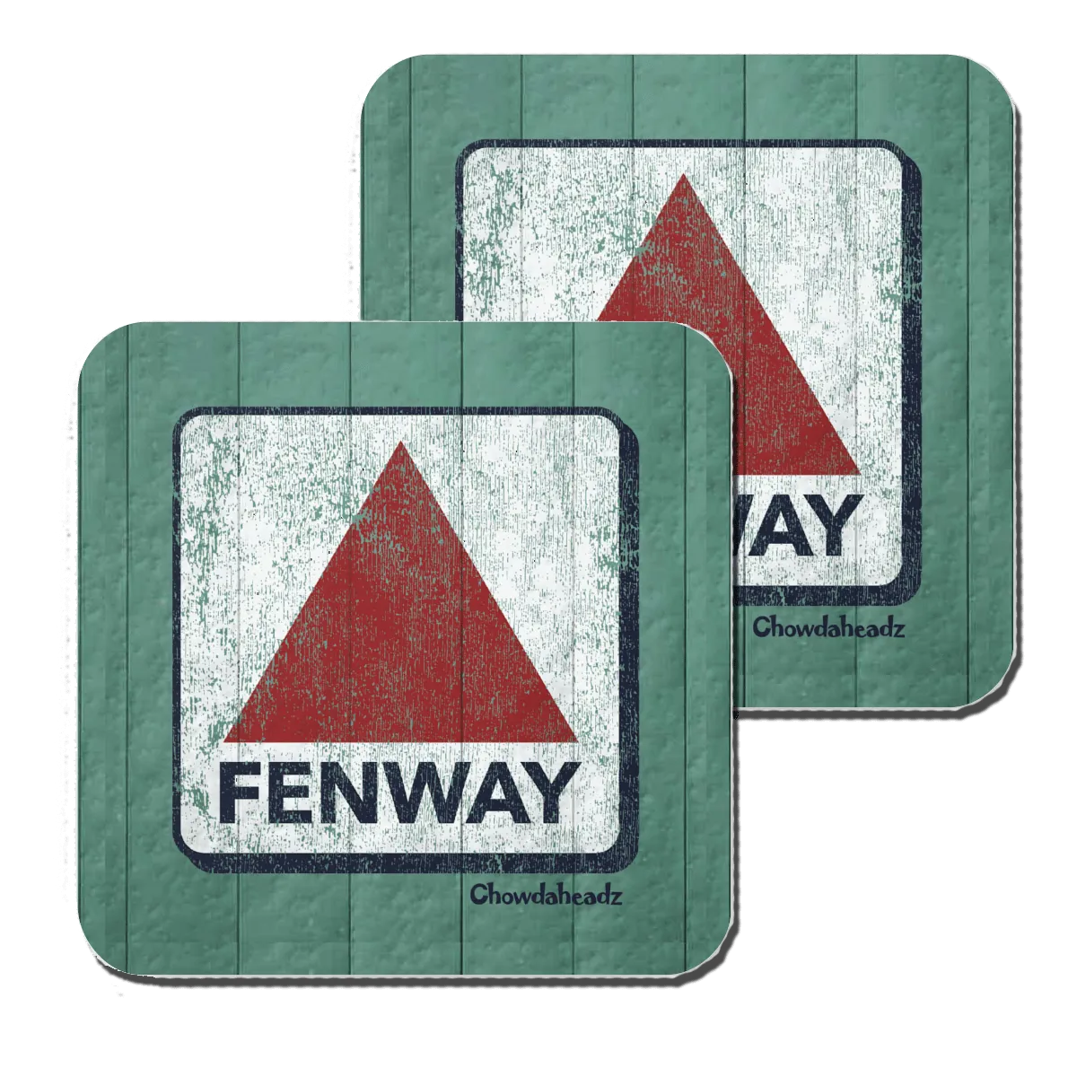 Paper Fenway Sign Coaster Set/4