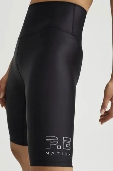 P.E NATION Baseline Endurance Short Black