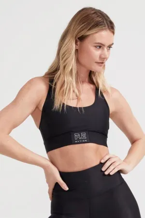 P.E NATION Baseline Endurance Sport Bra Black