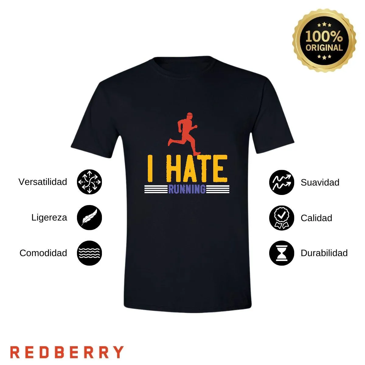 Playera Hombre Running Correr Maratón RN1011