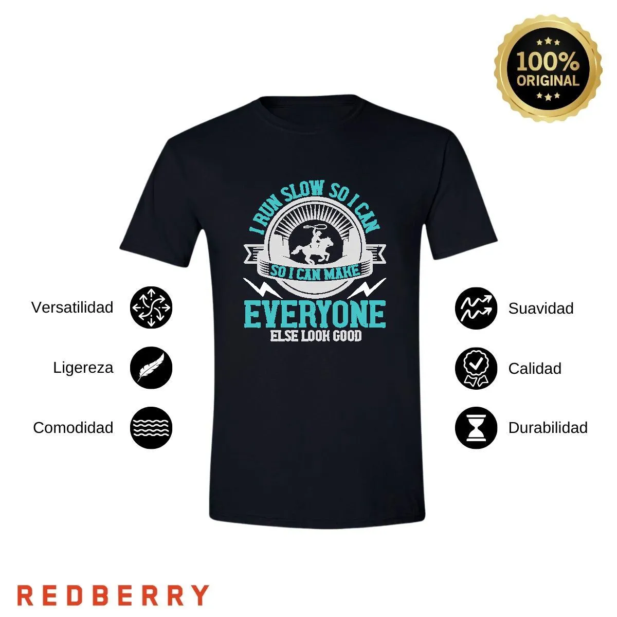 Playera Hombre Running Correr Maratón RN1013