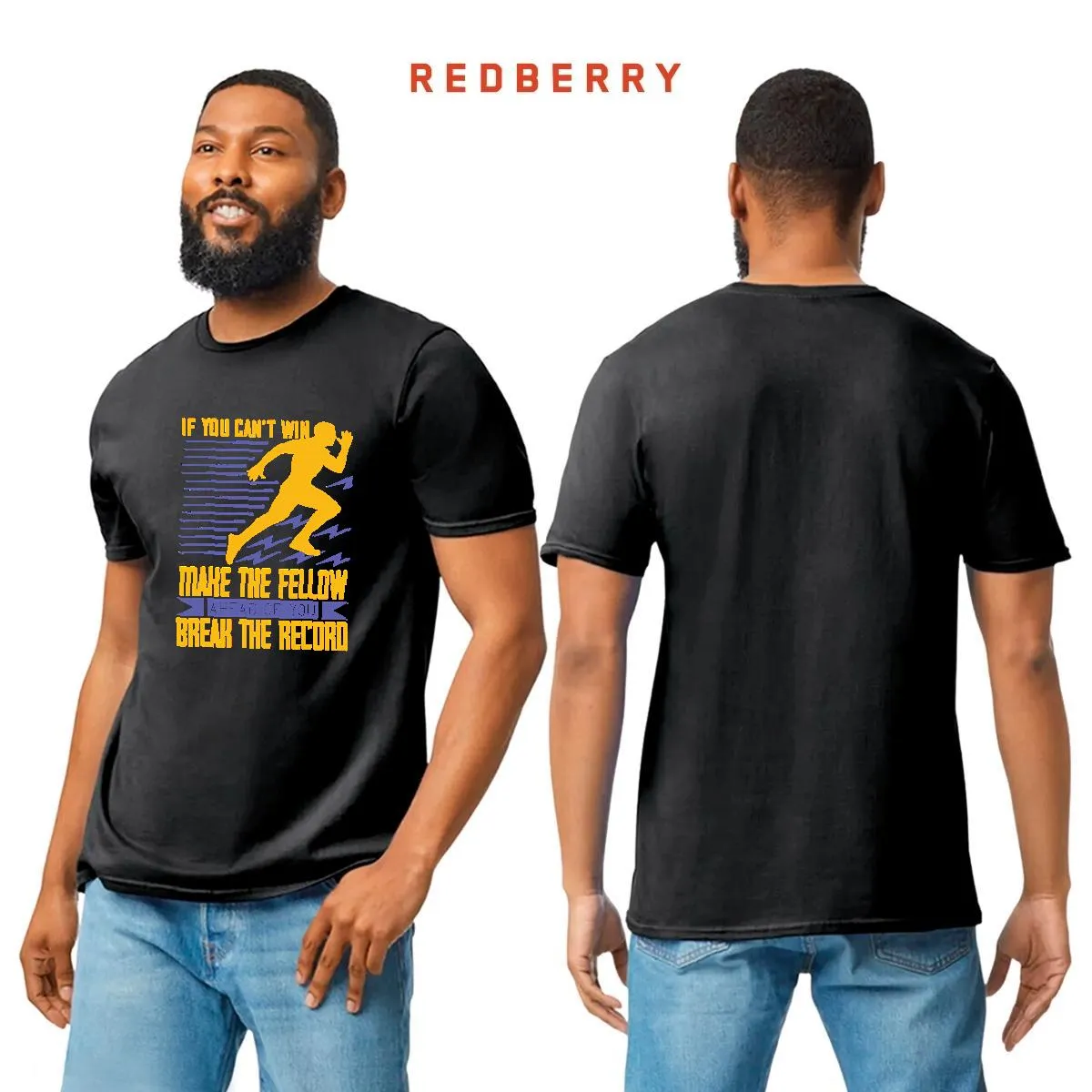 Playera Hombre Running Correr Maratón RN1015