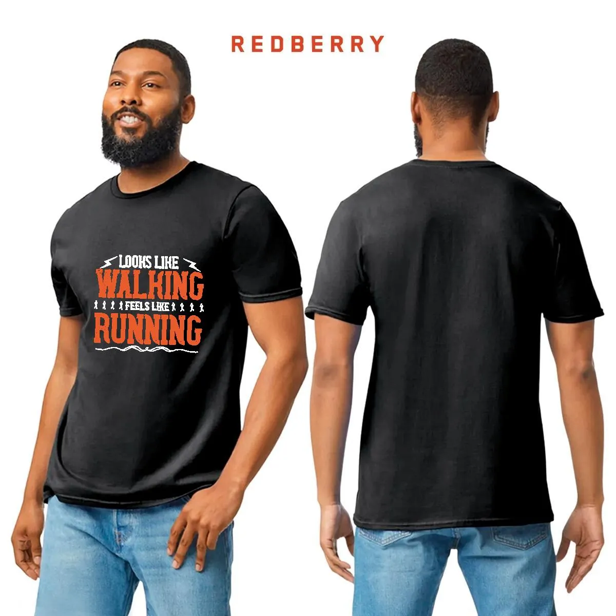 Playera Hombre Running Correr Maratón RN1019