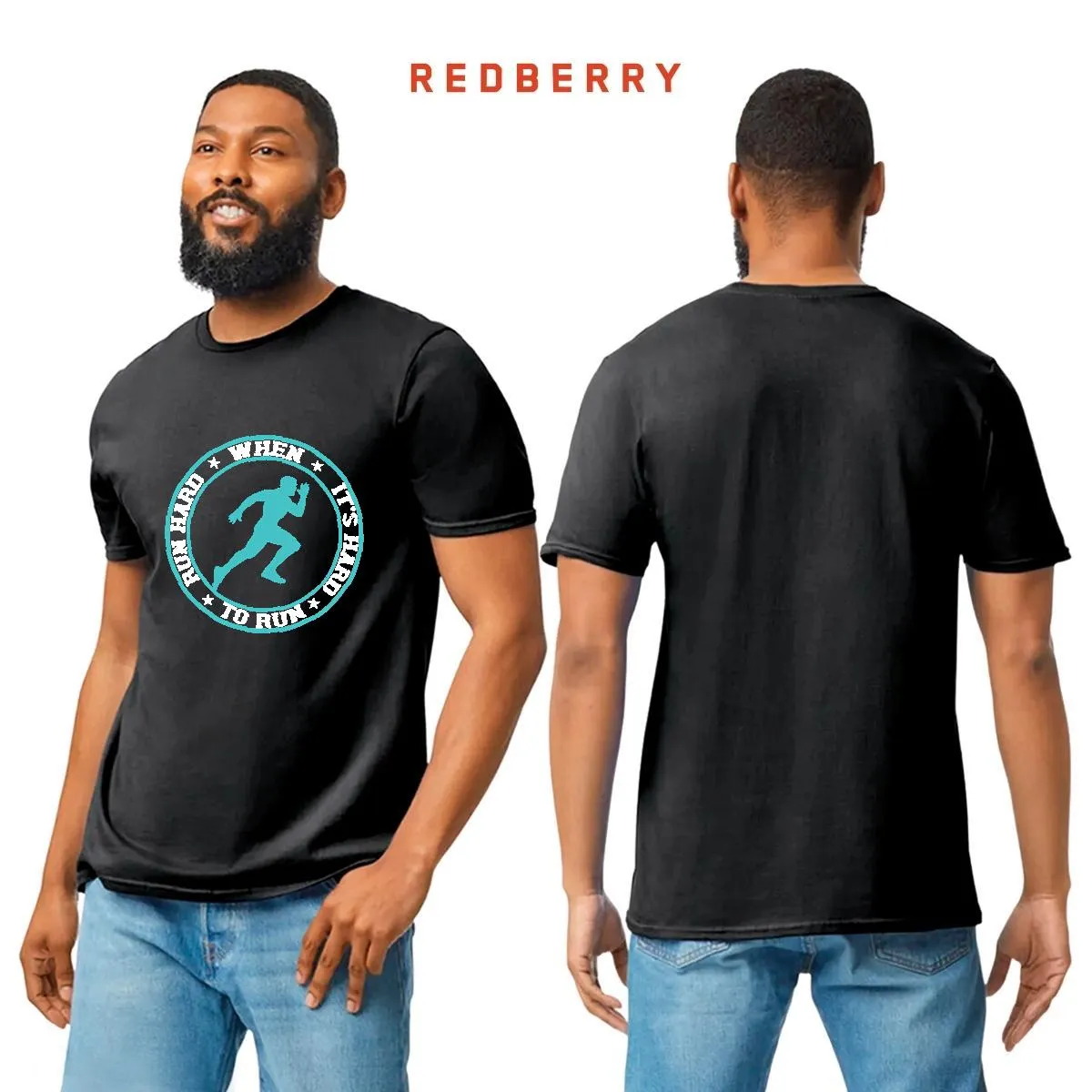 Playera Hombre Running Correr Maratón RN1023