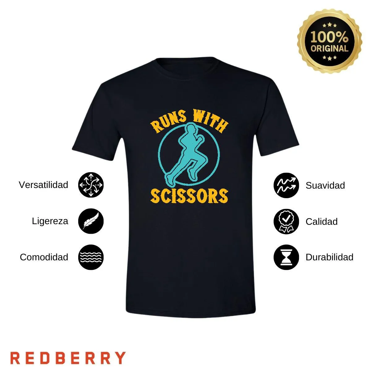 Playera Hombre Running Correr Maratón RN1026