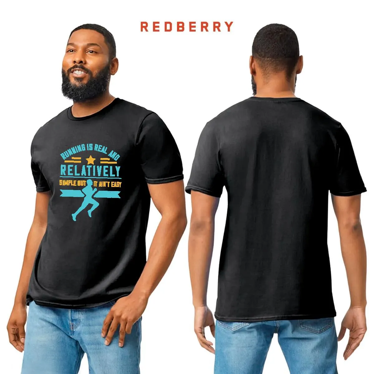 Playera Hombre Running Correr Maratón RN1031
