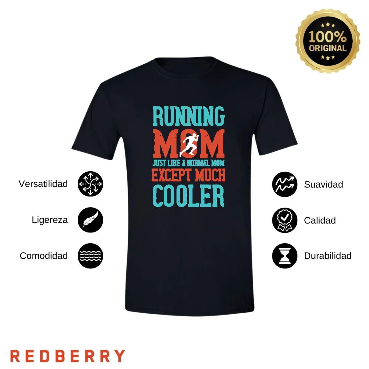 Playera Hombre Running Correr Maratón RN1033