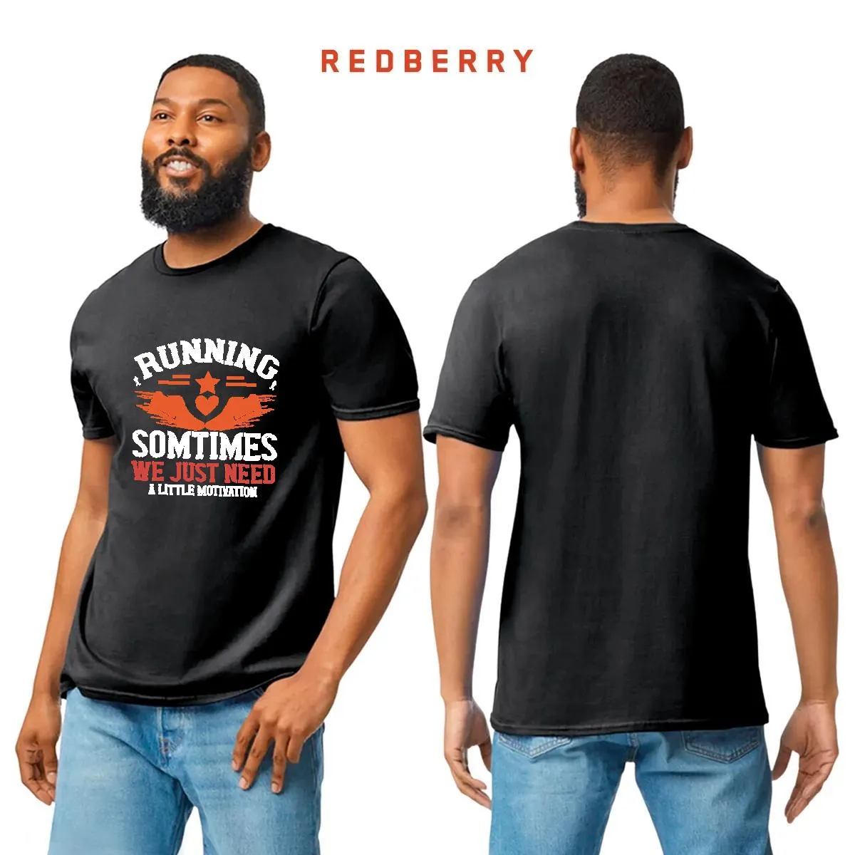 Playera Hombre Running Correr Maratón RN1034