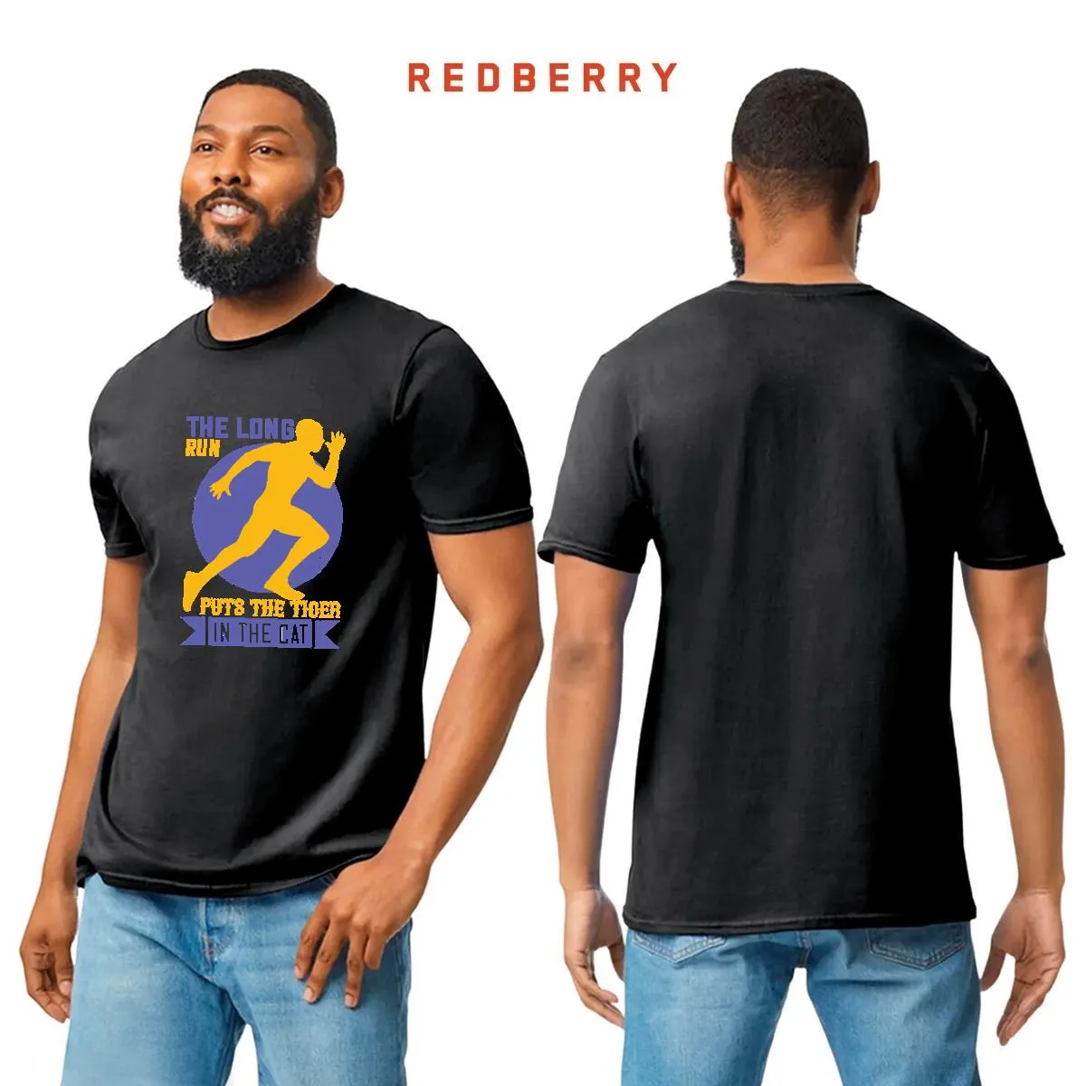 Playera Hombre Running Correr Maratón RN1036