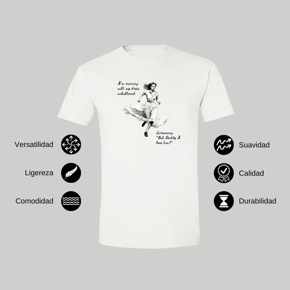 Playera Hombre Taylor Swift I'm running 831B