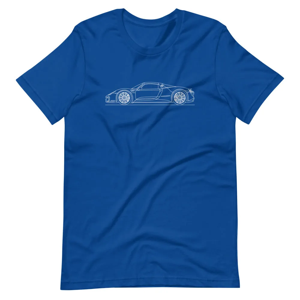 Porsche 918 Spyder silhouette T-shirt