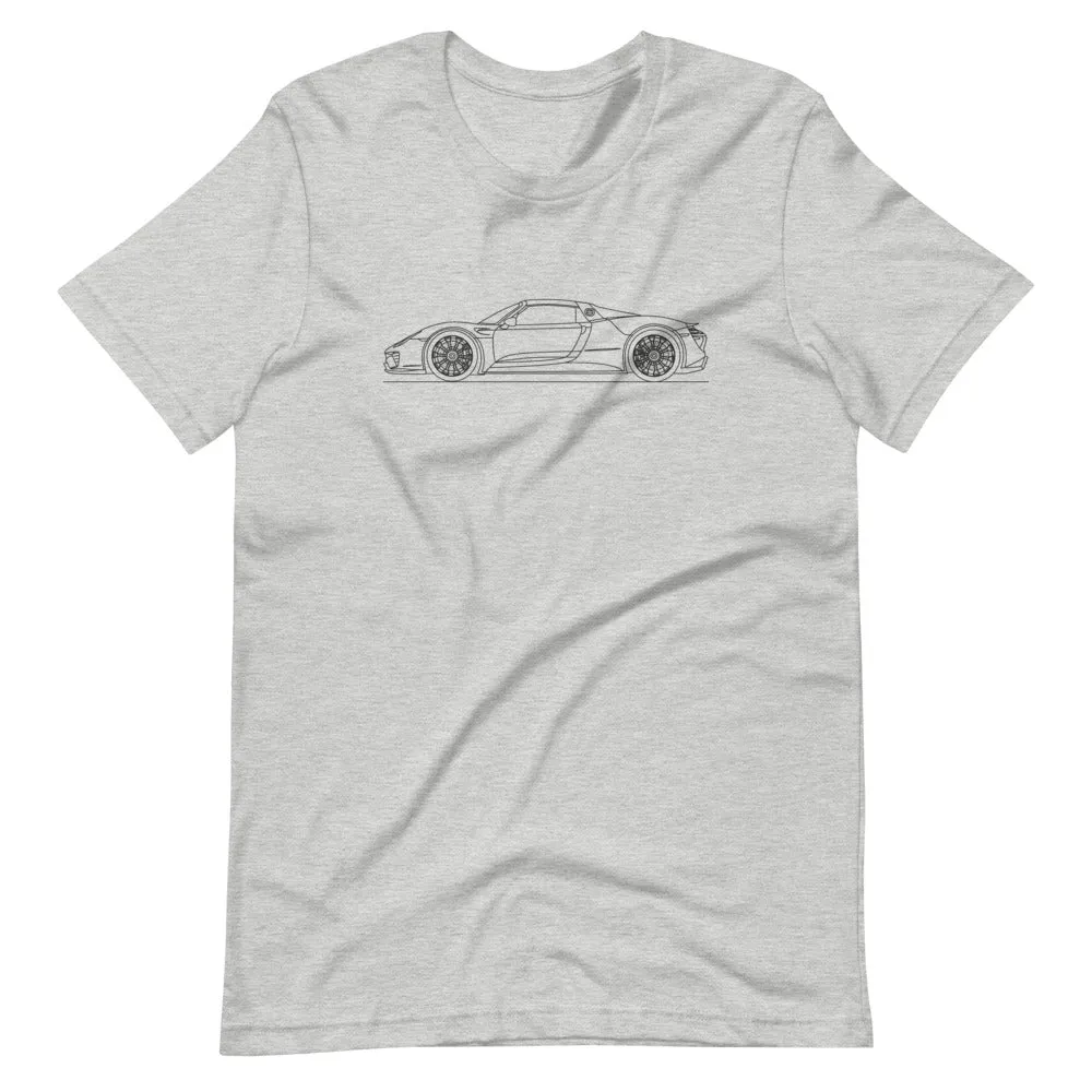 Porsche 918 Spyder silhouette T-shirt