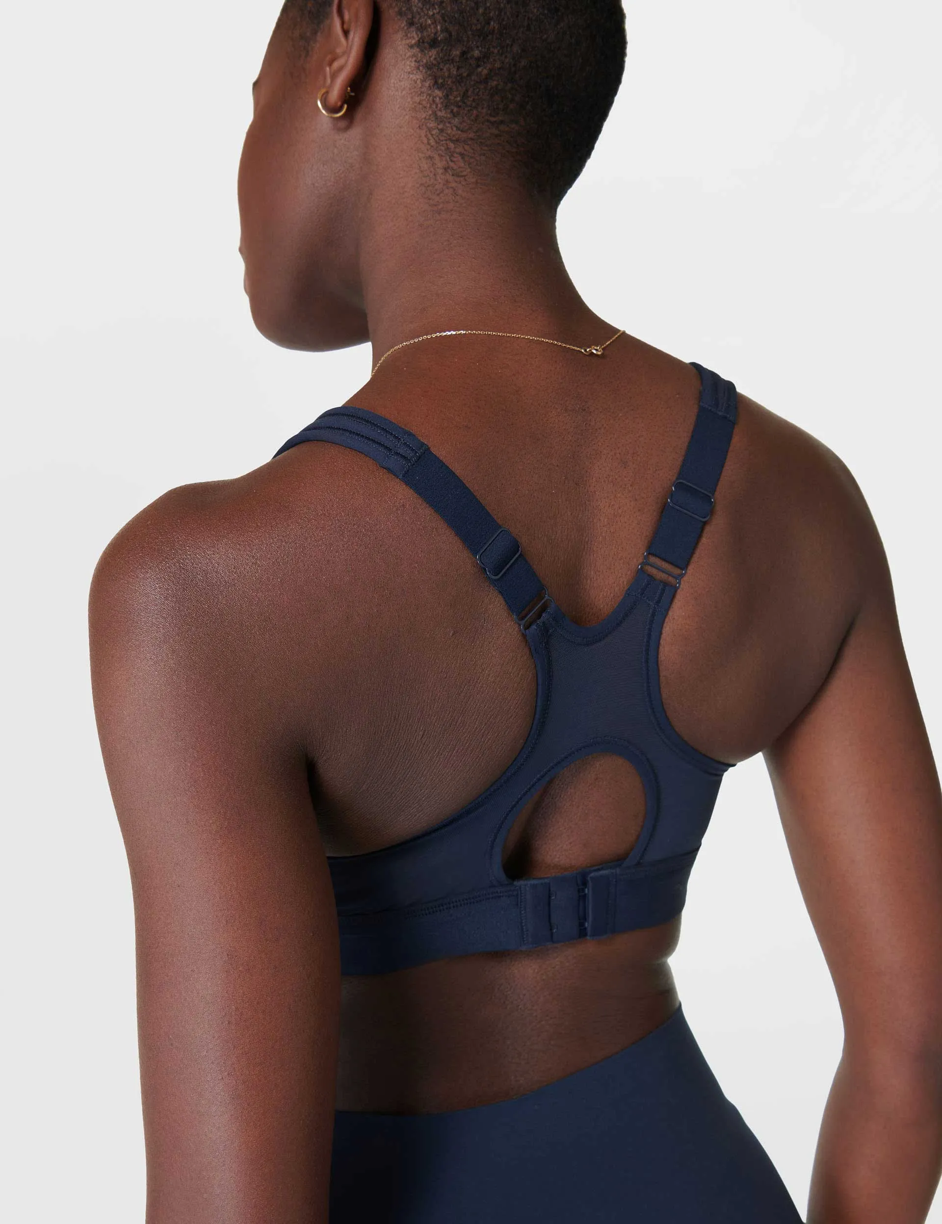 Power Pro Running Bra - Navy Blue