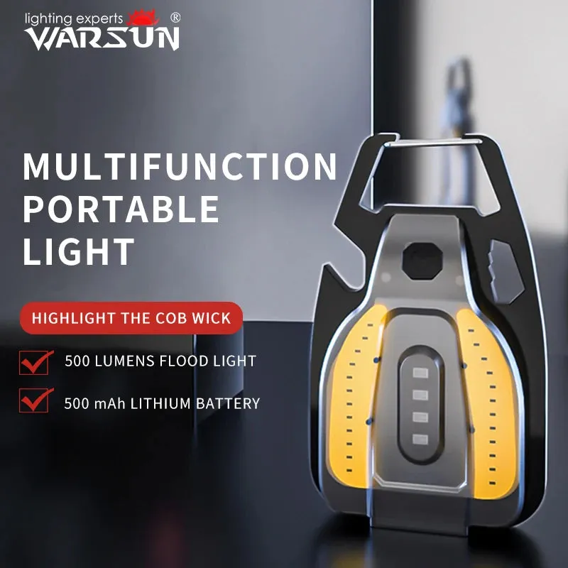 Powerful 500 Lumen WARSUN Flashlight: Compact, Durable, and Perfect for All Outdoor Adventures!