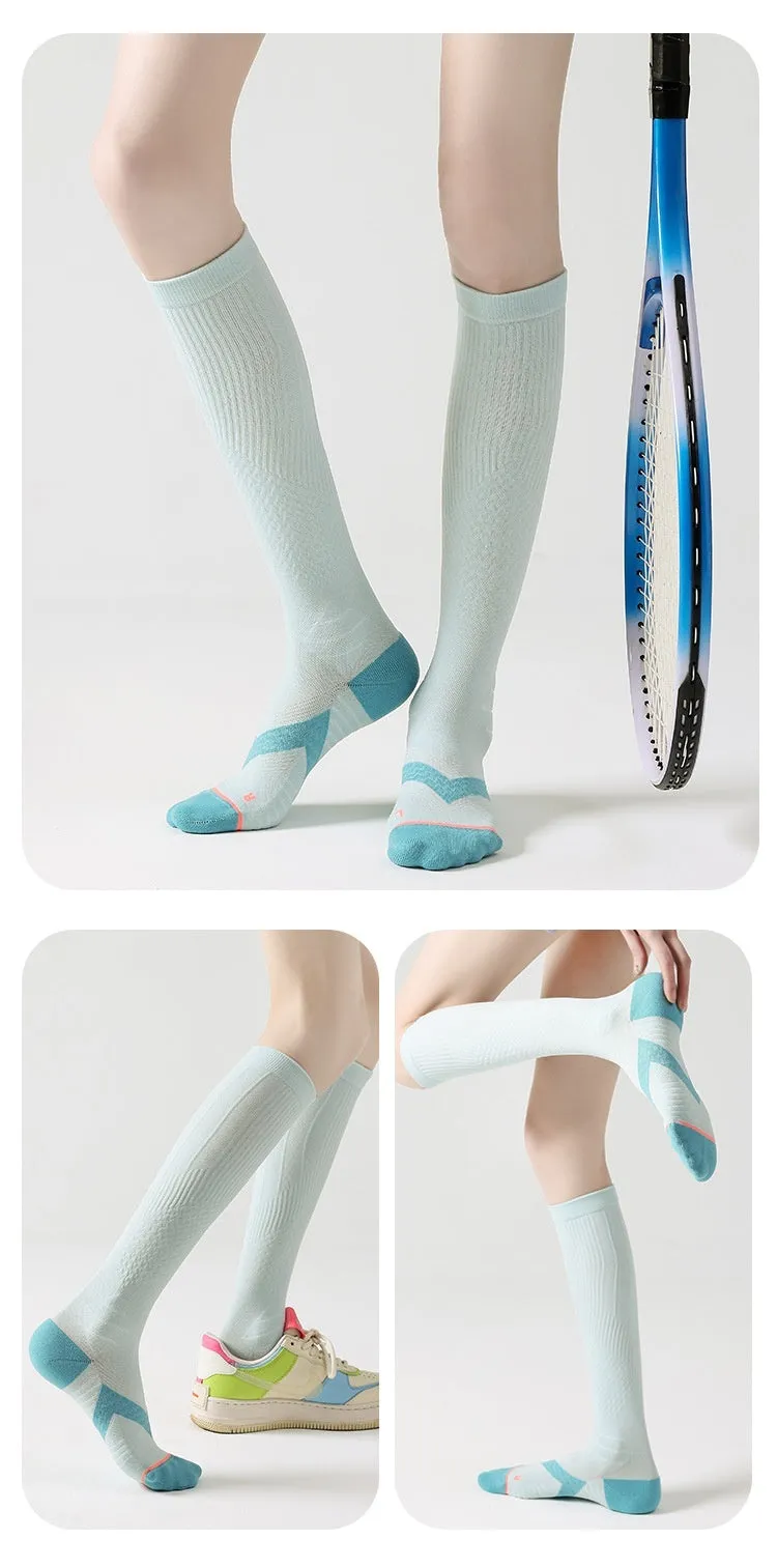 Pressure Calf Breathable Towel Bottom Skipping Rope Athletic Socks