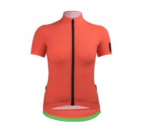 Q36.5 WOMENS JERSEY PINSTRIPE PERSIMON ORANGE