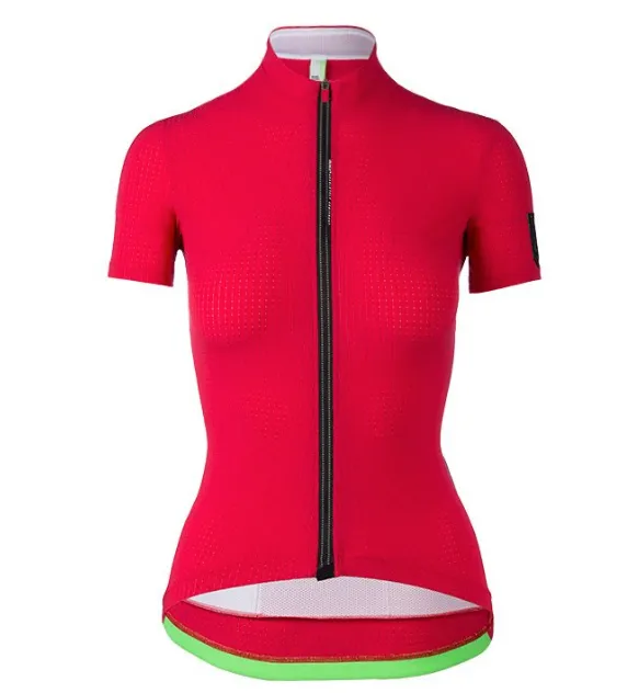 Q36.5 WOMENS JERSEY PINSTRIPE RED