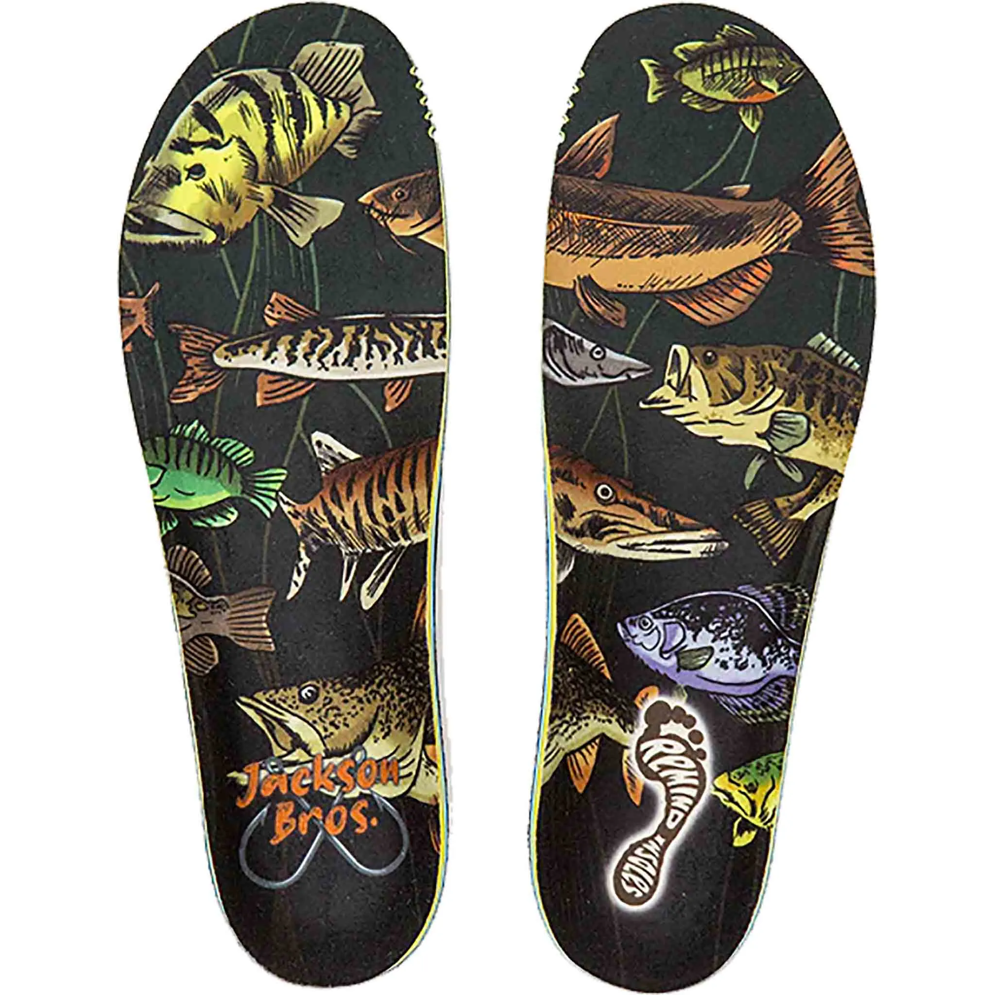 Remind Medic Impact Mid-High Arch Insoles Jackson Bros Fish