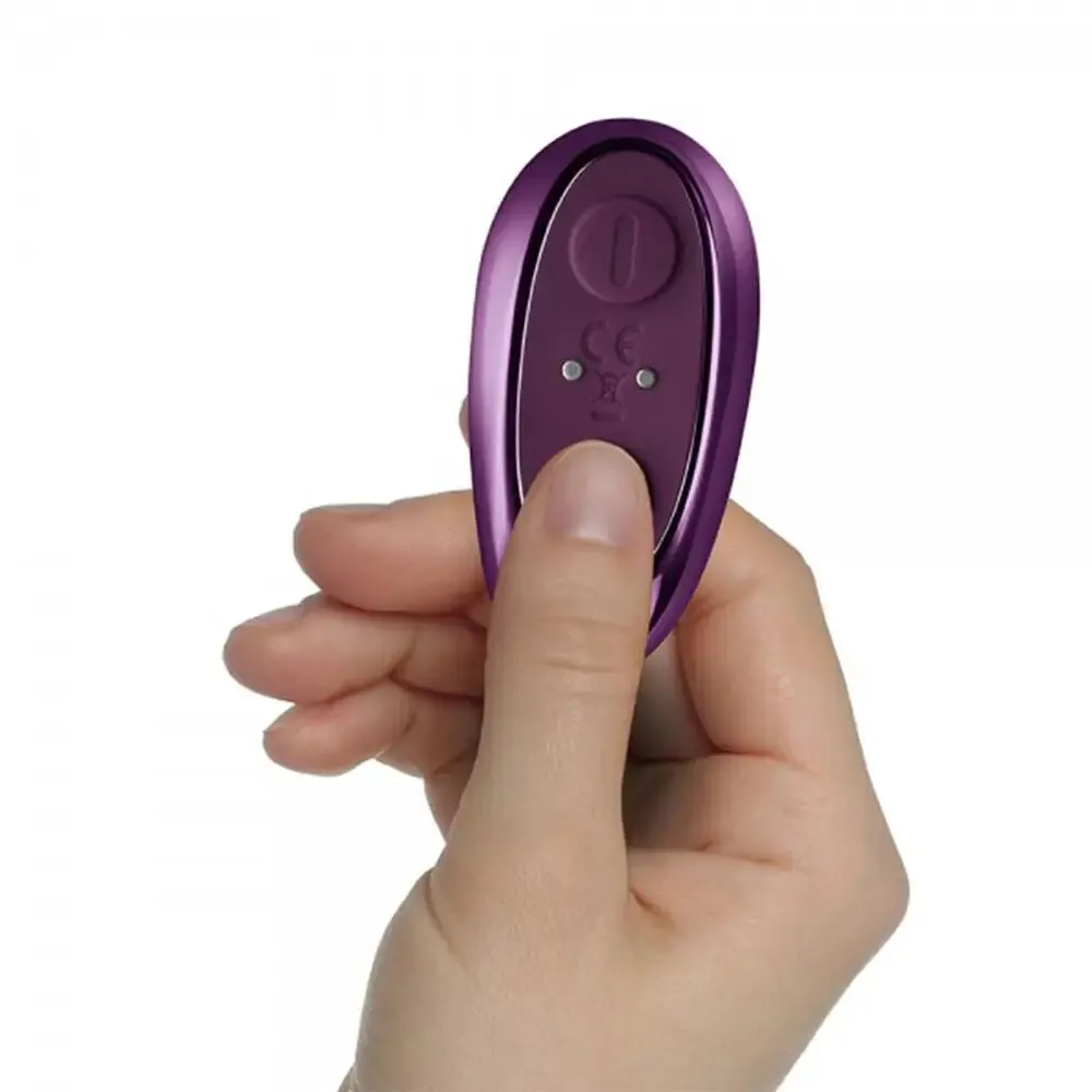 Rocks off Silicone Purple Rechargeable Clit and G-spot Vibrator