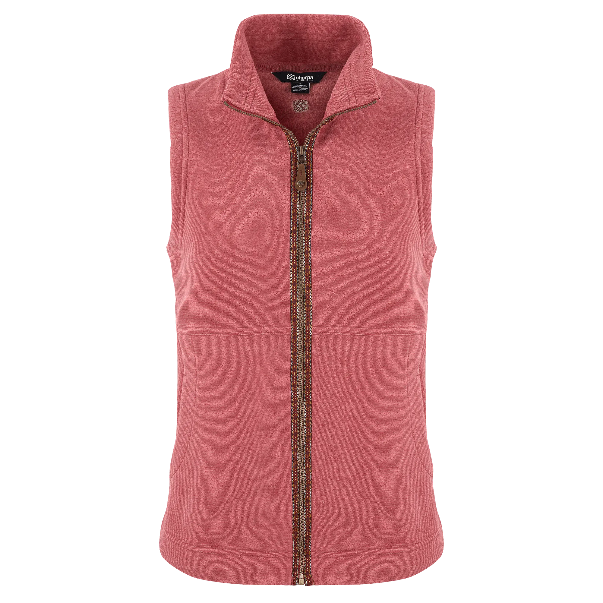 Rolpa Eco Vest - Mineral Red