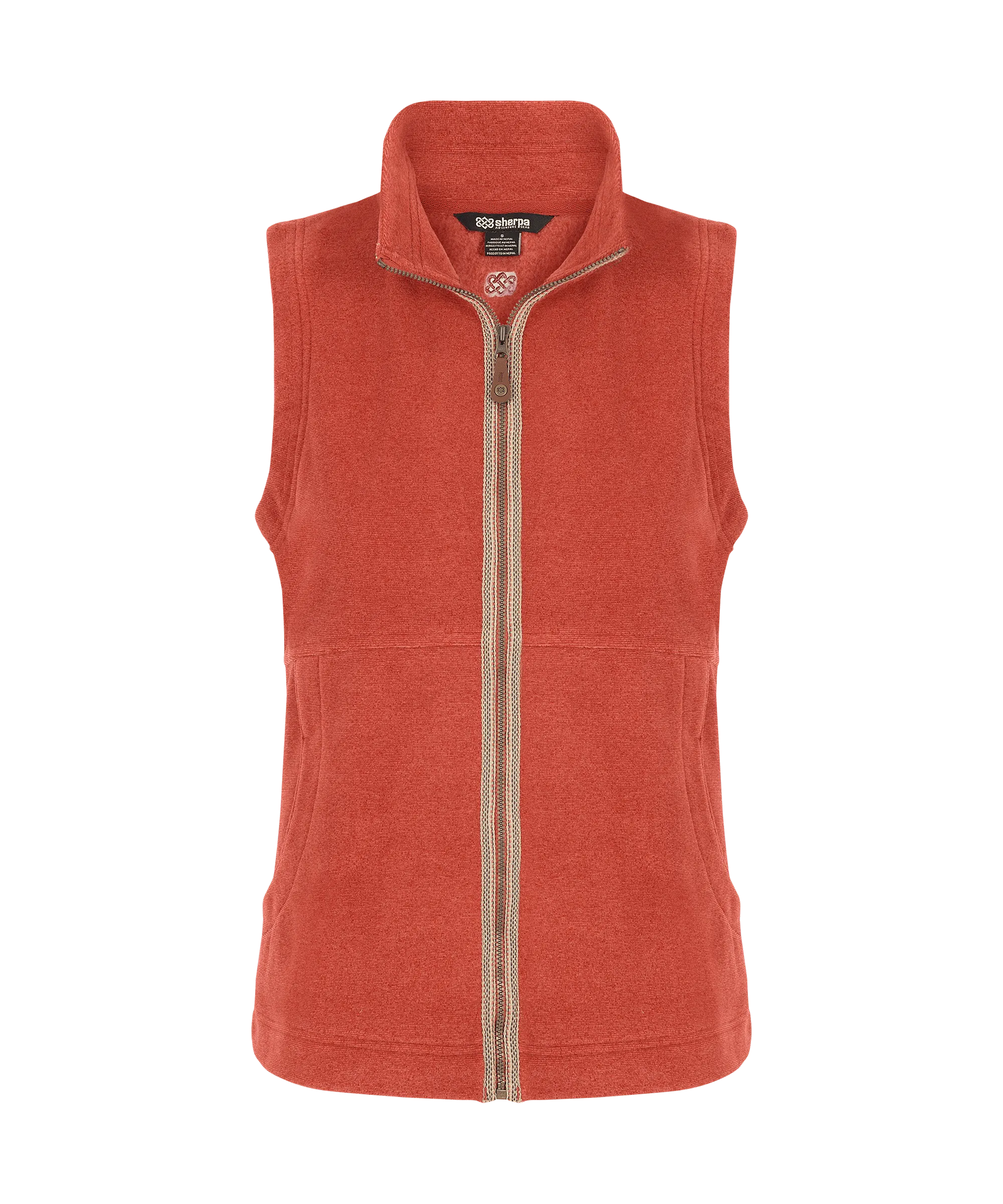 Rolpa Eco Vest - Rust