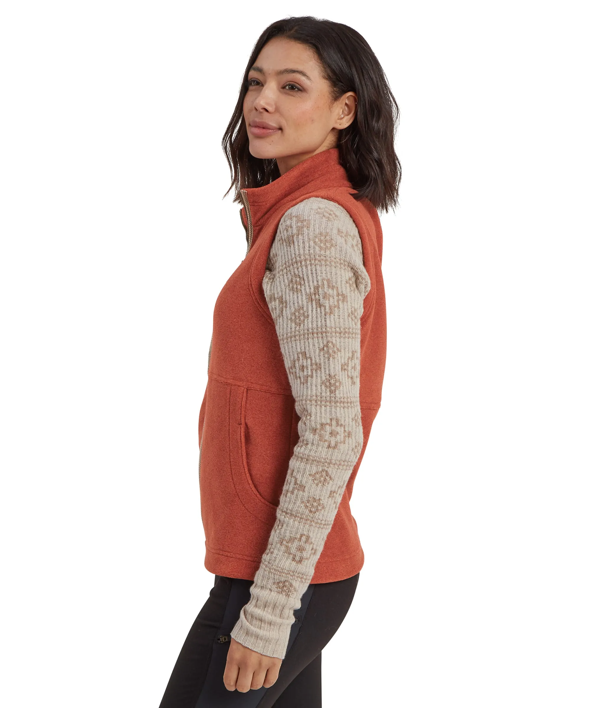Rolpa Eco Vest - Rust
