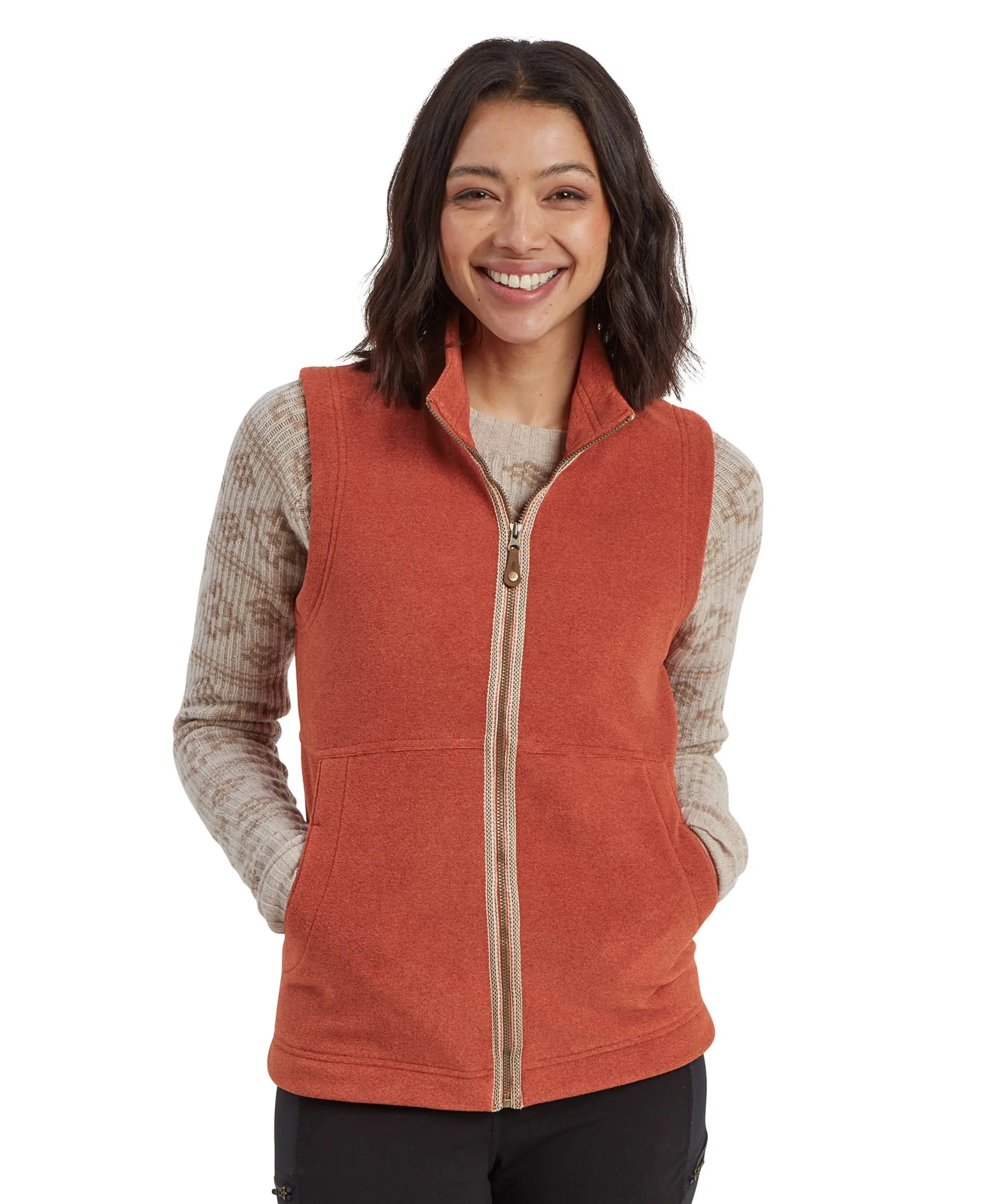 Rolpa Eco Vest - Rust