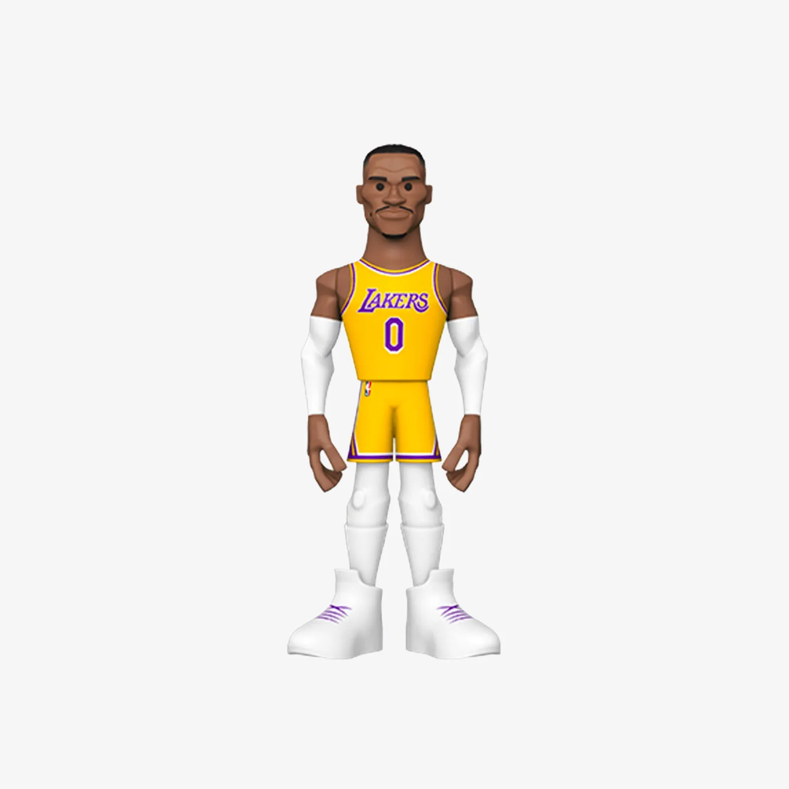 Russell Westbrook Los Angeles Lakers City Edition Mixtape 5" Vinyl Gold