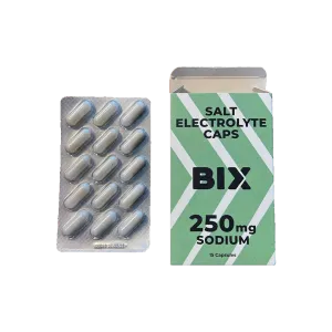 Salt Electrolyte Caps