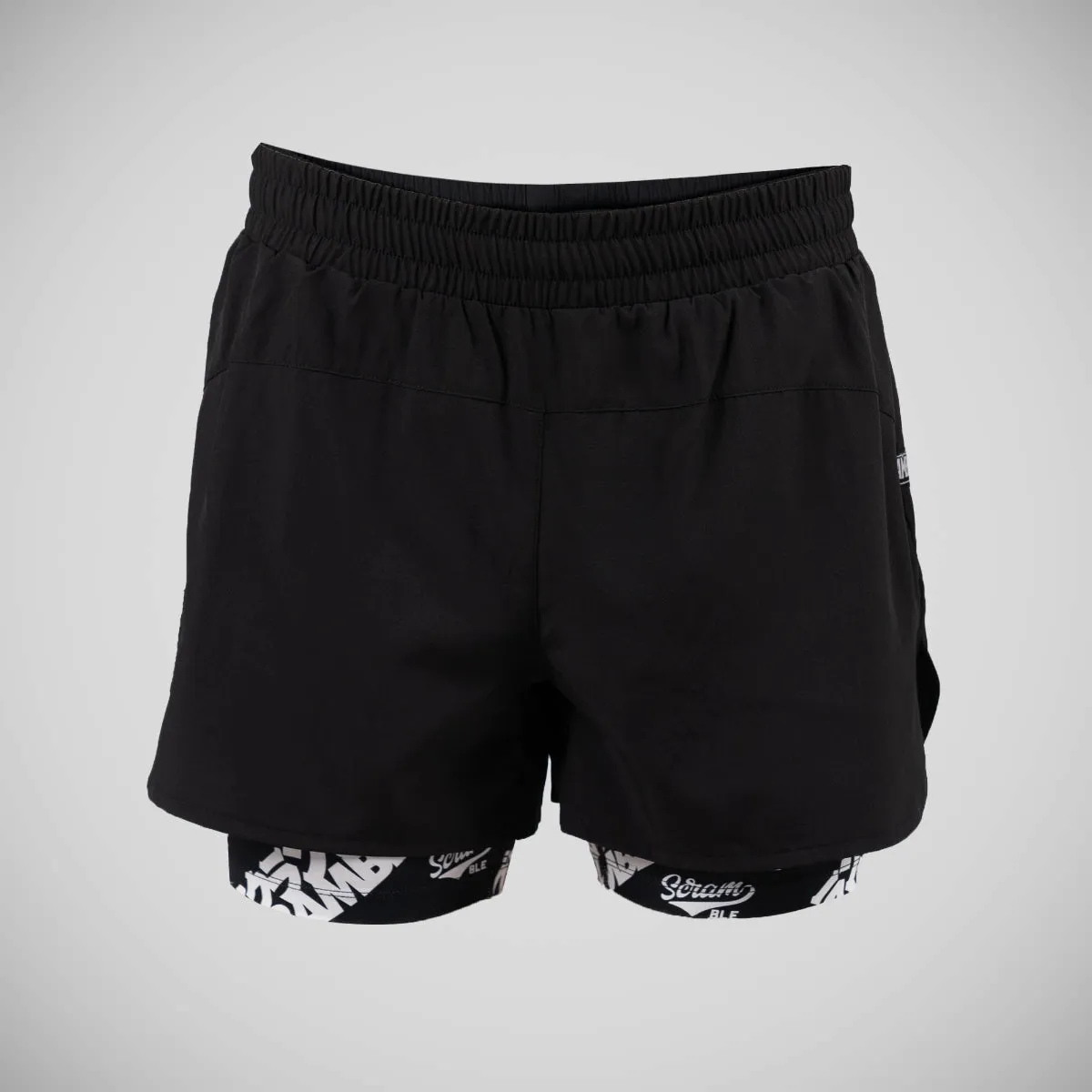 Scramble Logotype Combination Shorts